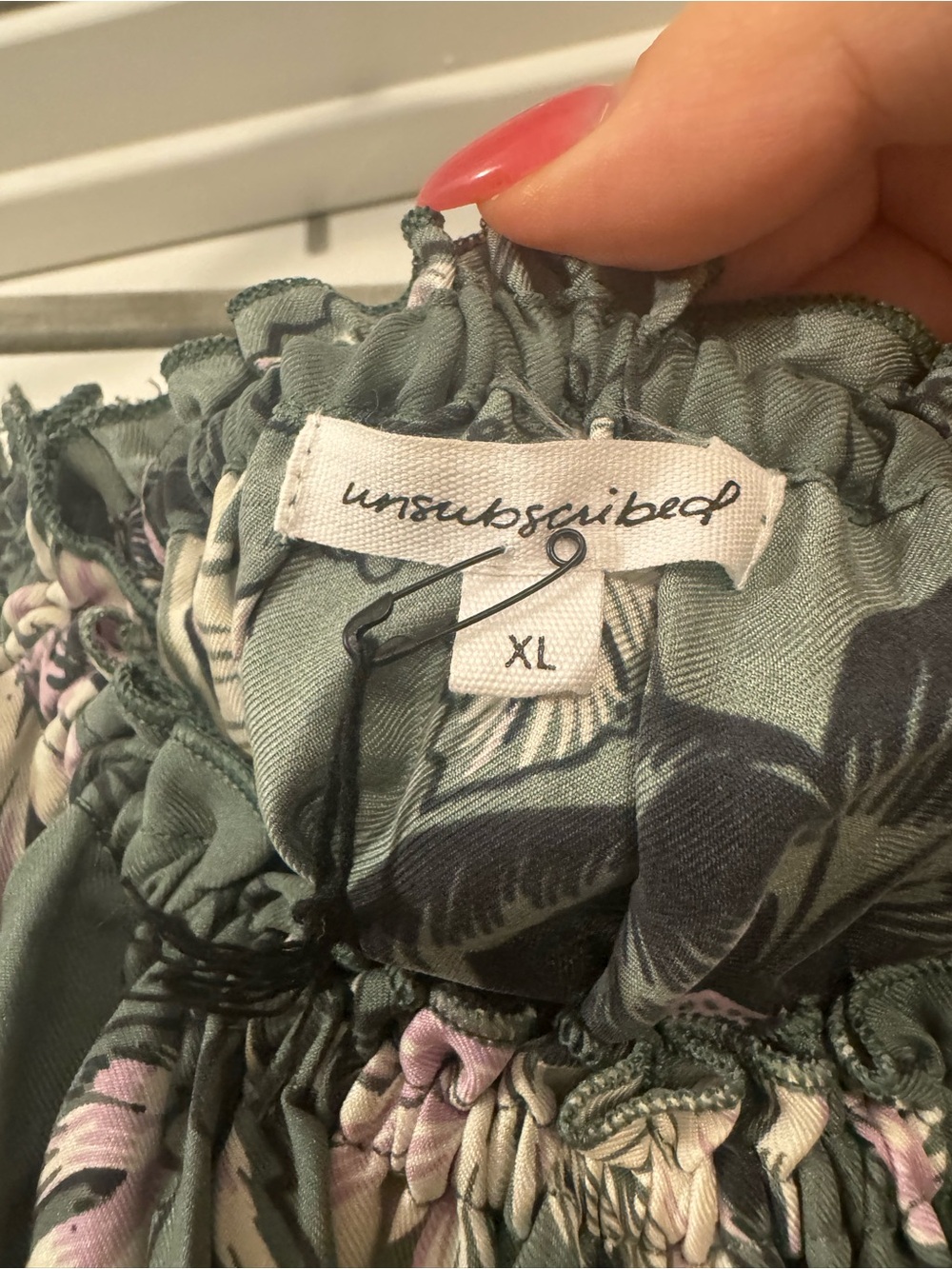 Unsubscribed 100% Silk Floral Maxi Dress - Picture 5 of 13